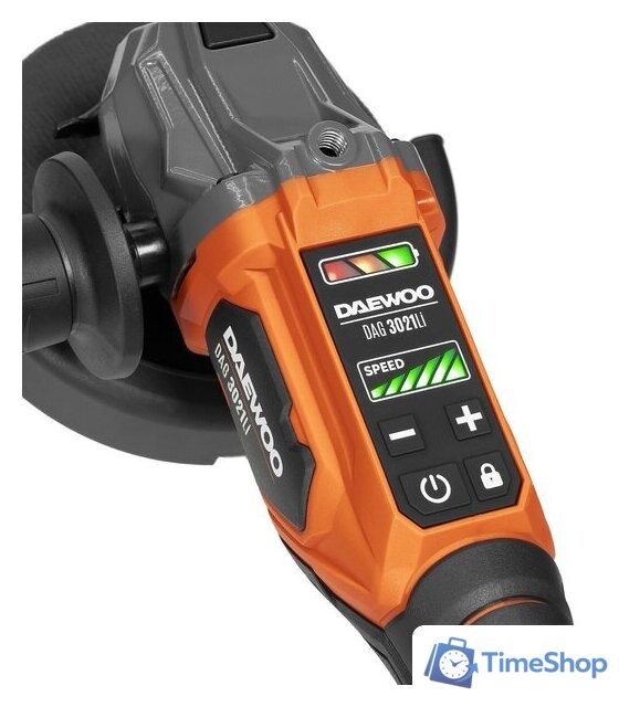 Угловая шлифмашина Daewoo Power DAG 3021Li (без АКБ) - Изображение №7 — Интернет-магазин Time-Shop