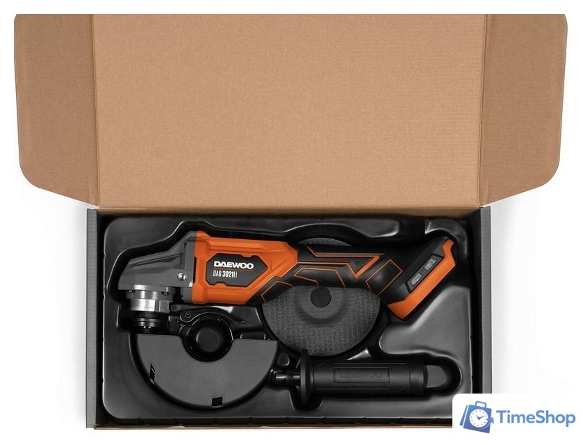 Угловая шлифмашина Daewoo Power DAG 3021Li (без АКБ) - Изображение №12 — Интернет-магазин Time-Shop
