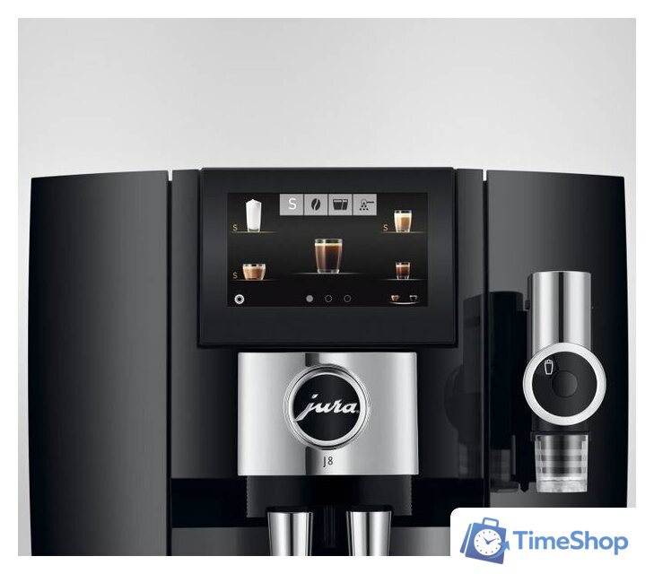 Кофемашина JURA J8 Piano Black EA 15457 - Изображение №10 — Интернет-магазин Time-Shop
