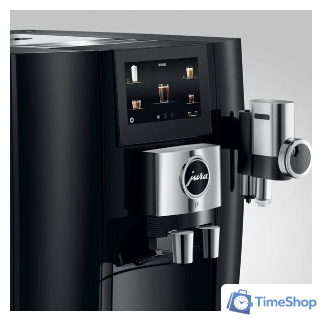 Кофемашина JURA J8 Piano Black EA 15457 - Изображение №8 — Интернет-магазин Time-Shop