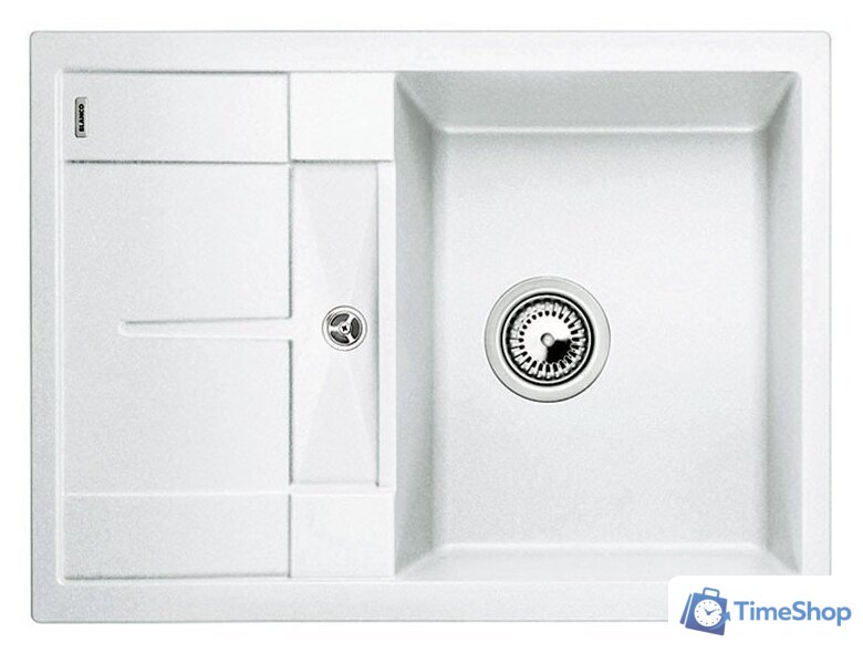 Кухонная мойка Blanco Metra 45 S Compact 519565 (белый) - Изображение №1 — Интернет-магазин Time-Shop