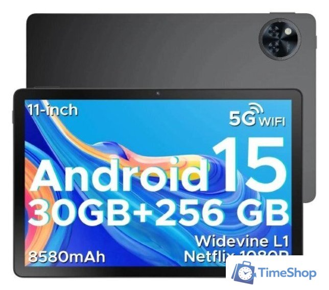 Планшет Doogee U11 Pro 6GB/256GB (черный) - Изображение №1 — Интернет-магазин Time-Shop