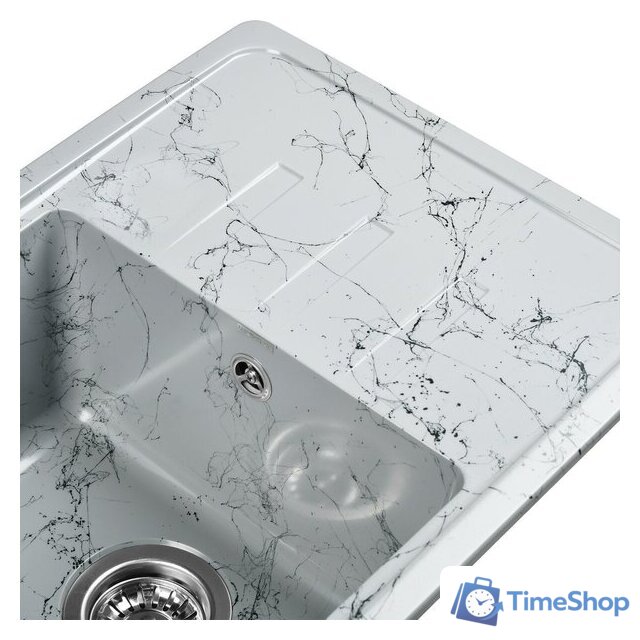 Кухонная мойка Wisent WB15-16 (с сифоном GER013) - Изображение №4 — Интернет-магазин Time-Shop