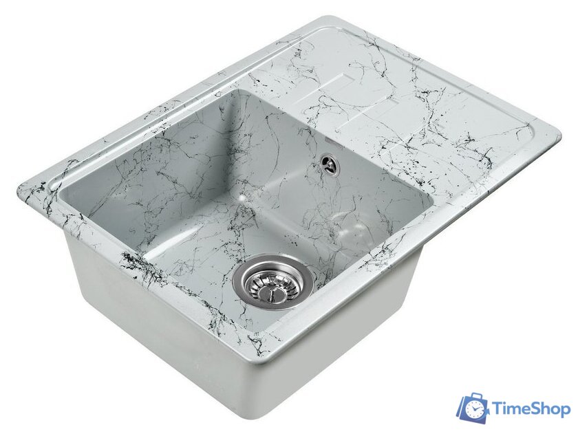 Кухонная мойка Wisent WB15-16 (с сифоном GER013) - Изображение №5 — Интернет-магазин Time-Shop