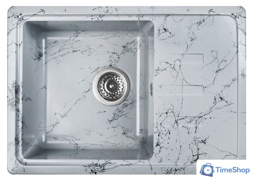 Кухонная мойка Wisent WB15-16 (с сифоном GER013) - Изображение №1 — Интернет-магазин Time-Shop