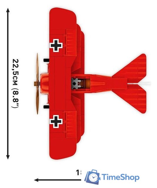 Конструктор Cobi Historical Collection Great War Fokker Dr.1 