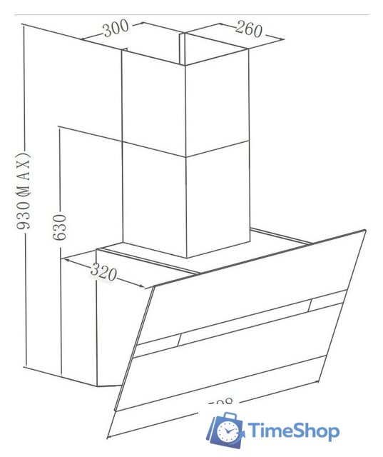 Кухонная вытяжка Meferi AIRBOX60WH Comfort Plus - Изображение №18 — Интернет-магазин Time-Shop
