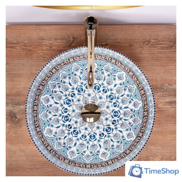 Умывальник Rea Arte (голубой) - Изображение №3 — Интернет-магазин Time-Shop