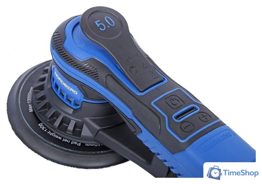 Эксцентриковая шлифмашина Nordberg NE455 - Изображение №4 — Интернет-магазин Time-Shop