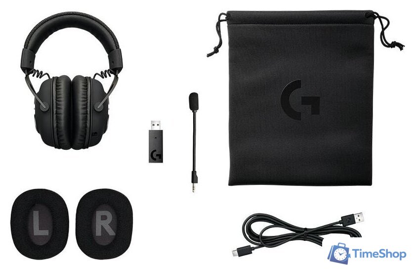 Наушники Logitech G Pro X Wireless - Изображение №8 — Интернет-магазин Time-Shop