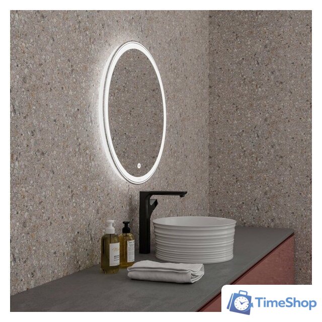  Grossman Зеркало Sento LED 80x80 98080 - Изображение №3 — Интернет-магазин Time-Shop