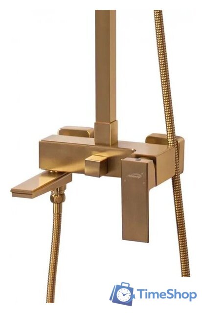 Душевая система  Hansberge H5070 (золото матовый) - Изображение №3 — Интернет-магазин Time-Shop