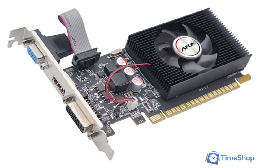 Видеокарта AFOX GT 240 1GB DDR3 AF240-1024D3L2-V2 - Изображение №1 — Интернет-магазин Time-Shop