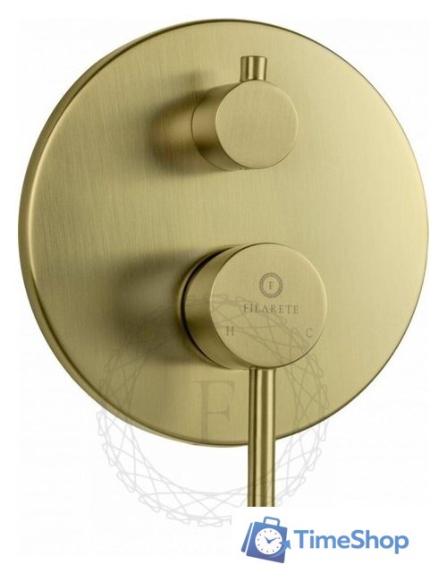 Душевая система  Filarete Roun FL1023 (матовое золото) - Изображение №3 — Интернет-магазин Time-Shop