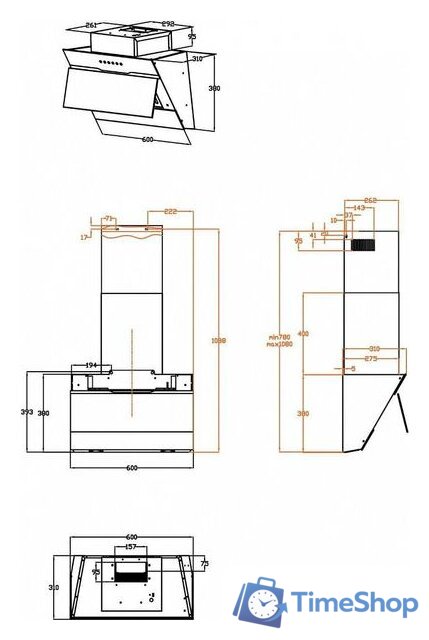 Кухонная вытяжка Haier HVX-W692GBA - Изображение №13 — Интернет-магазин Time-Shop