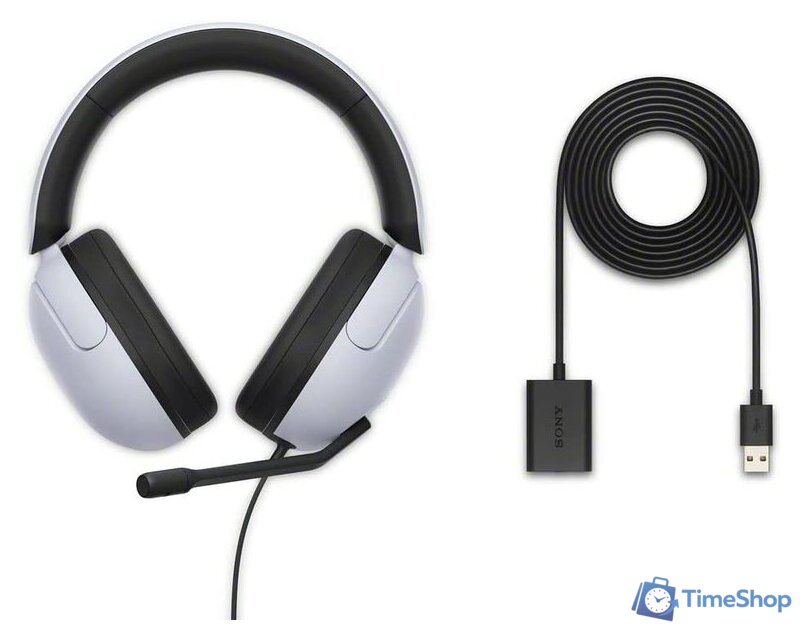 Наушники Sony Inzone H3 MDR-G300 (белый) - Изображение №2 — Интернет-магазин Time-Shop