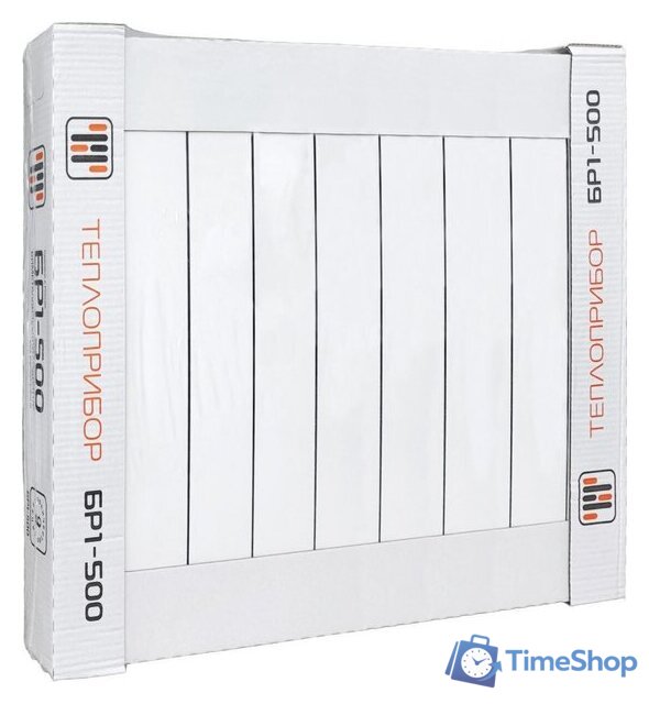 Биметаллический радиатор Теплоприбор БР1 500/90 (9 секций) - Изображение №3 — Интернет-магазин Time-Shop