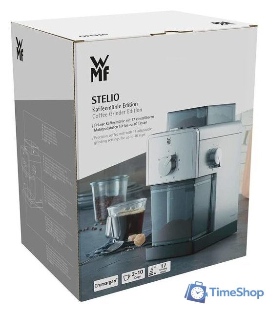 Электрическая кофемолка WMF Stelio Edition - Изображение №5 — Интернет-магазин Time-Shop
