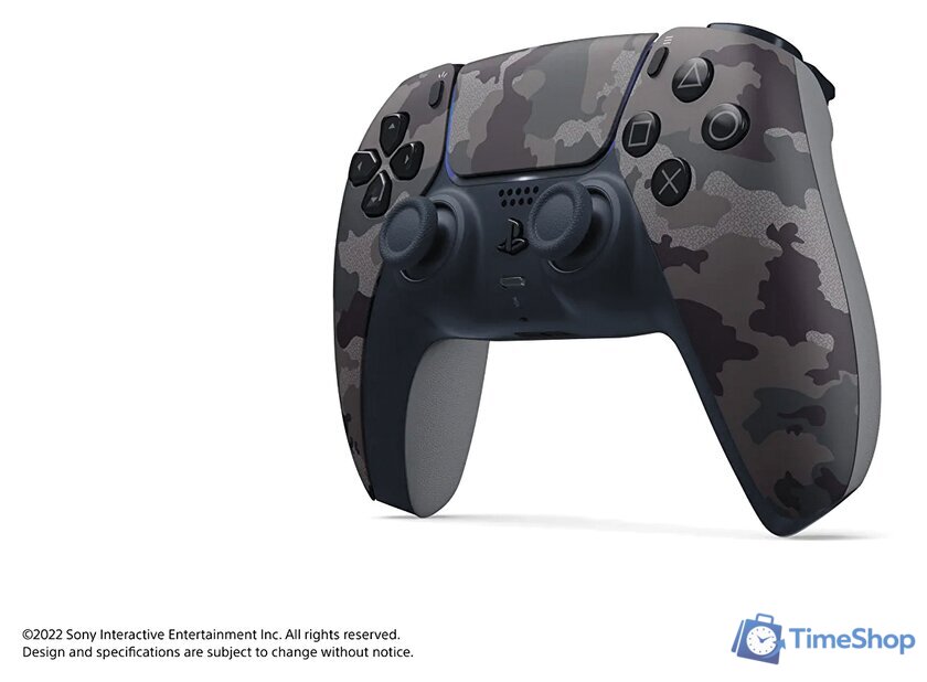 Геймпад Sony DualSense (серый камуфляж) - Изображение №2 — Интернет-магазин Time-Shop