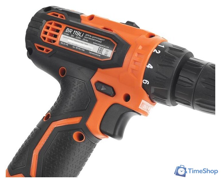 Дрель-шуруповерт Patriot BR 119Li 180301119 - Изображение №7 — Интернет-магазин Time-Shop