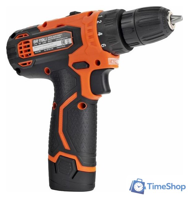 Дрель-шуруповерт Patriot BR 119Li 180301119 - Изображение №2 — Интернет-магазин Time-Shop