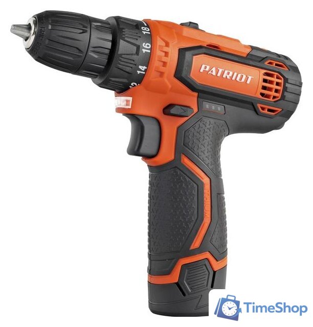 Дрель-шуруповерт Patriot BR 119Li 180301119 - Изображение №1 — Интернет-магазин Time-Shop