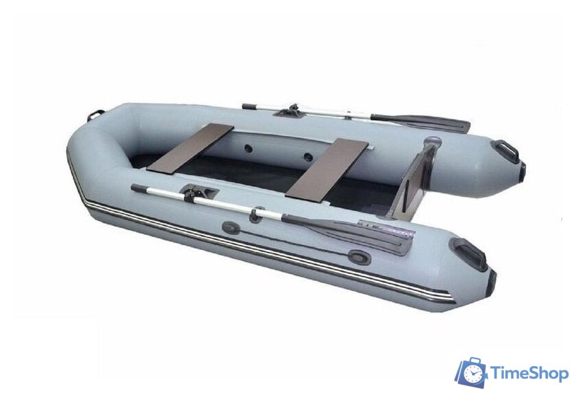 Моторная лодка Муссон 2900 С (серый) - Изображение №2 — Интернет-магазин Time-Shop