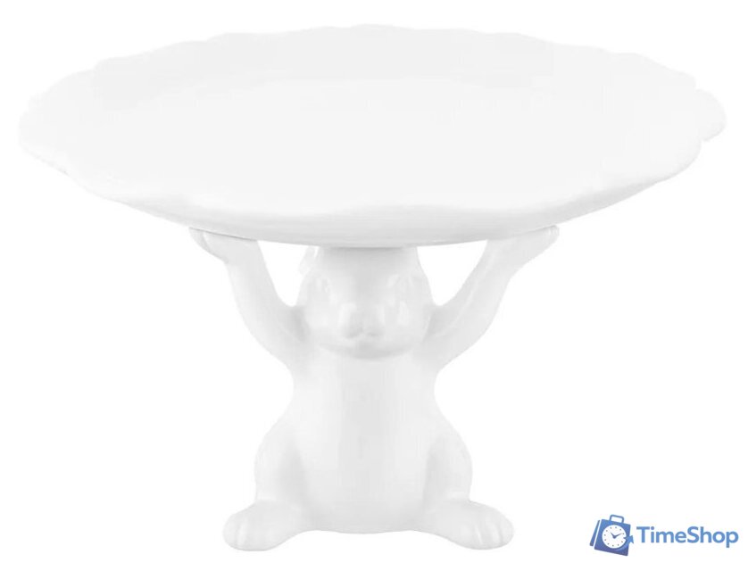 Блюдо Elan Gallery Кролик на подставке 340069 - Изображение №2 — Интернет-магазин Time-Shop
