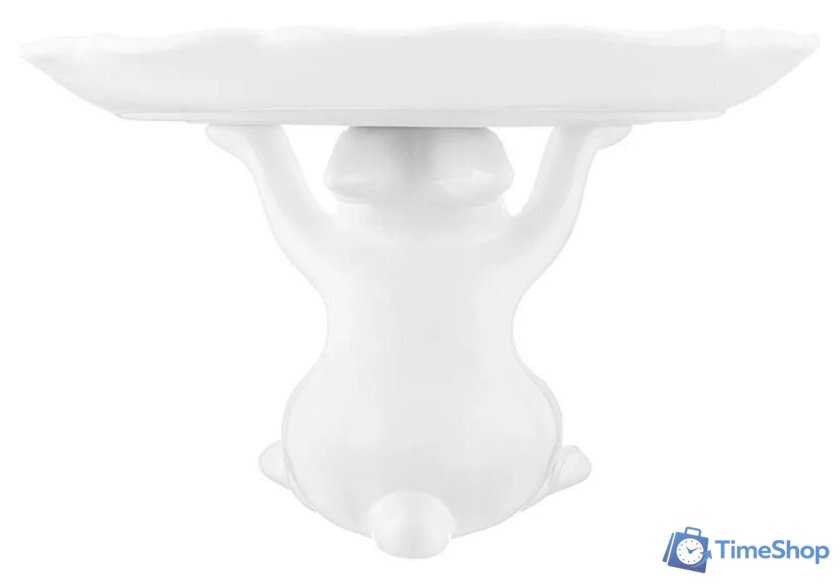 Блюдо Elan Gallery Кролик на подставке 340069 - Изображение №6 — Интернет-магазин Time-Shop