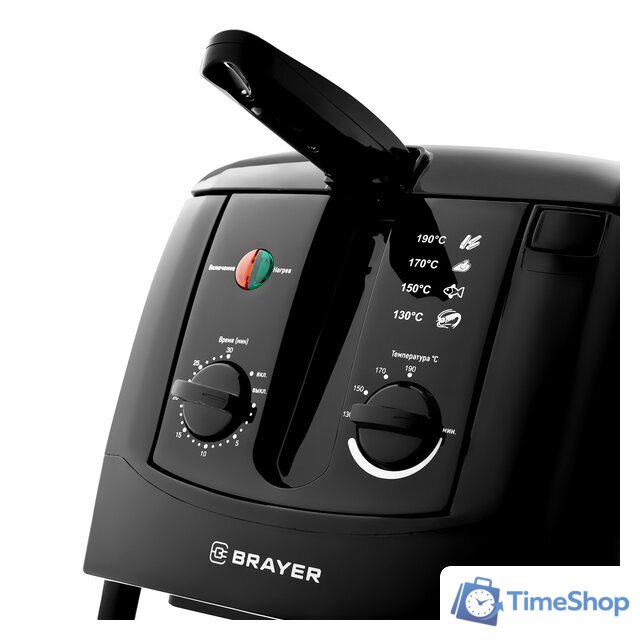 Фритюрница Brayer BR2830BK - Изображение №4 — Интернет-магазин Time-Shop