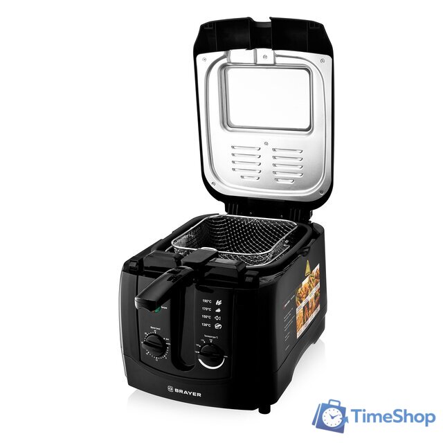 Фритюрница Brayer BR2830BK - Изображение №6 — Интернет-магазин Time-Shop