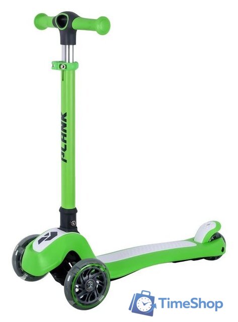 Трехколесный самокат Plank Nipper P22-NIPPER-G (зеленый) - Изображение №1 — Интернет-магазин Time-Shop