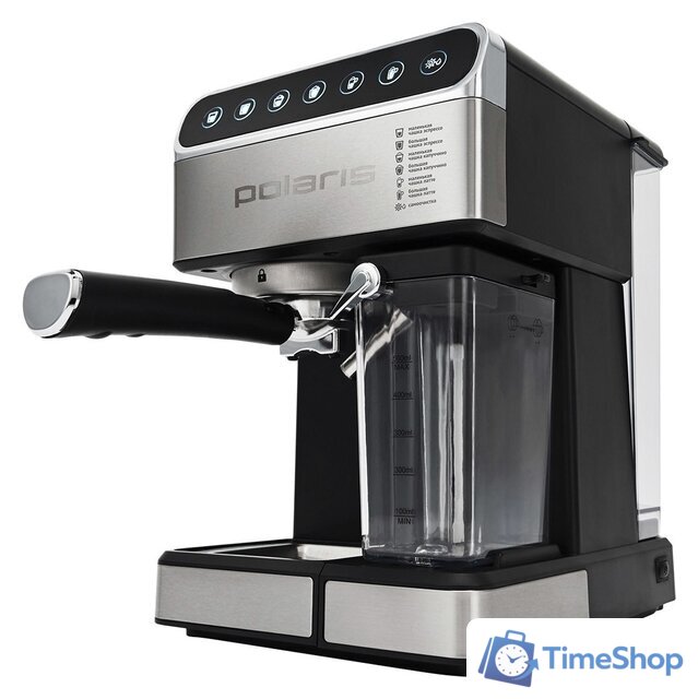 Рожковая кофеварка Polaris PCM 1535E Adore Cappuccino - Изображение №1 — Интернет-магазин Time-Shop