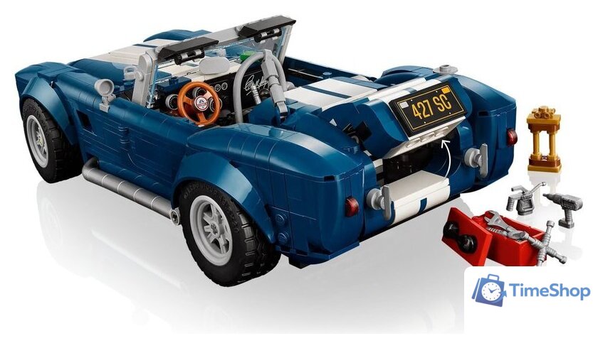 Конструктор LEGO Icons 10357 Shelby Cobra 427 S/C - Изображение №7 — Интернет-магазин Time-Shop