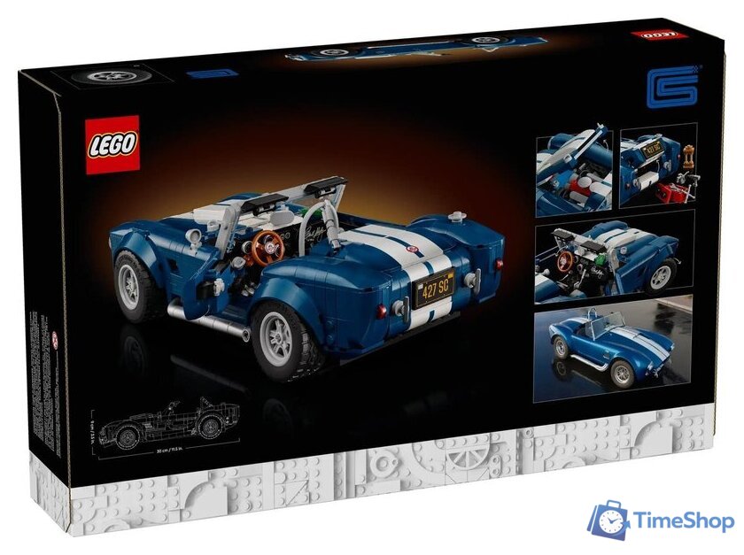 Конструктор LEGO Icons 10357 Shelby Cobra 427 S/C - Изображение №16 — Интернет-магазин Time-Shop