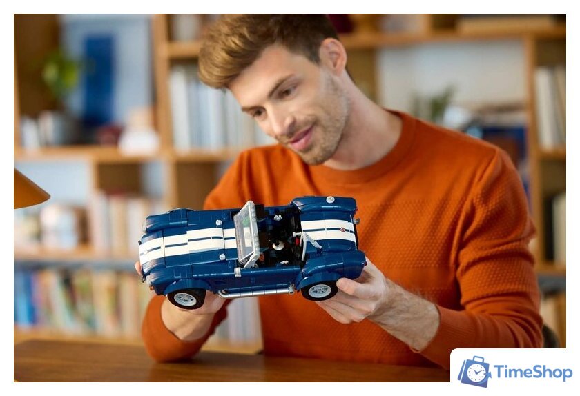Конструктор LEGO Icons 10357 Shelby Cobra 427 S/C - Изображение №10 — Интернет-магазин Time-Shop