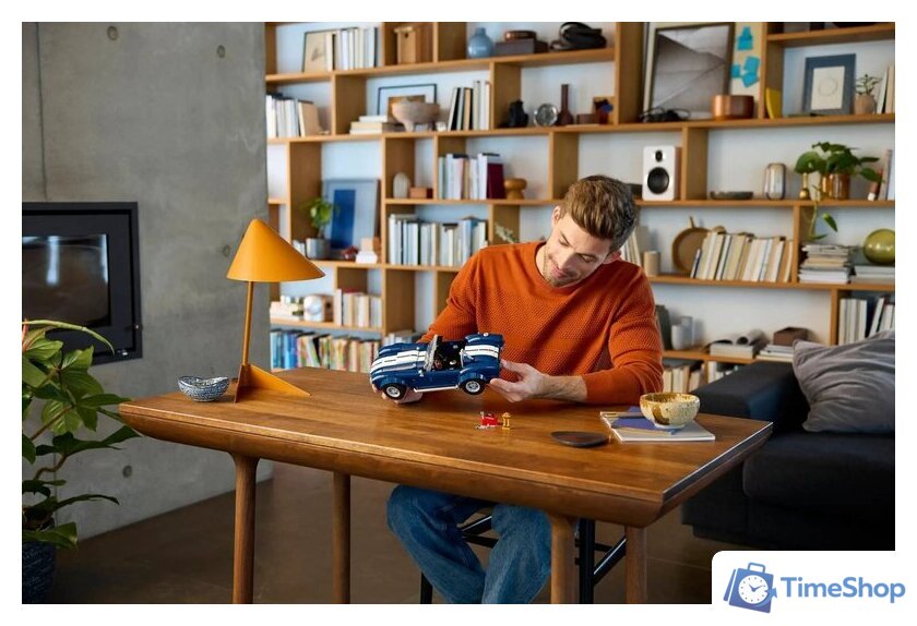 Конструктор LEGO Icons 10357 Shelby Cobra 427 S/C - Изображение №8 — Интернет-магазин Time-Shop