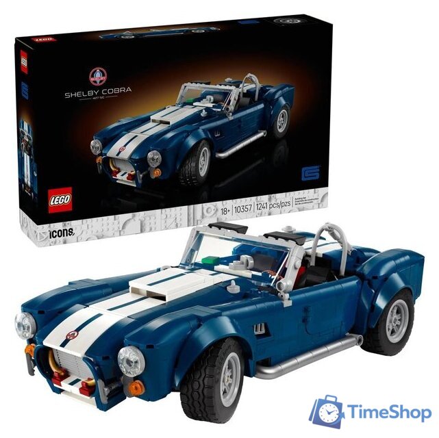 Конструктор LEGO Icons 10357 Shelby Cobra 427 S/C - Изображение №1 — Интернет-магазин Time-Shop