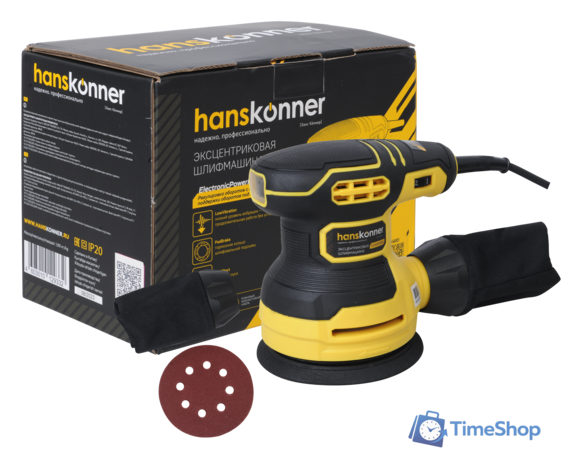 Эксцентриковая шлифмашина Hanskonner HOS8135RC - Изображение №1 — Интернет-магазин Time-Shop