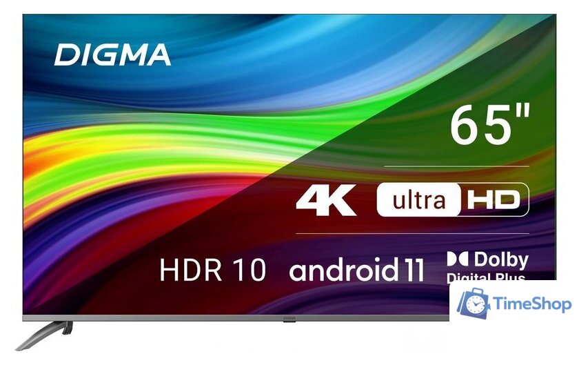 Телевизор Digma DM-LED65UBB41 - Изображение №1 — Интернет-магазин Time-Shop