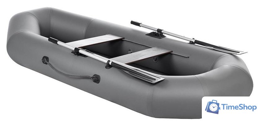 Гребная лодка Тонар Шкипер 280 (серый) - Изображение №4 — Интернет-магазин Time-Shop