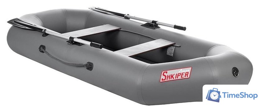 Гребная лодка Тонар Шкипер 280 (серый) - Изображение №3 — Интернет-магазин Time-Shop