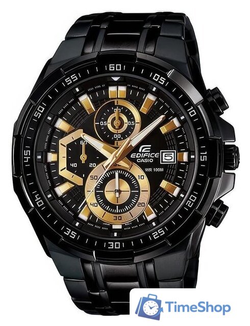 Наручные часы Casio EFR-539BK-1A - Изображение №1 — Интернет-магазин Time-Shop