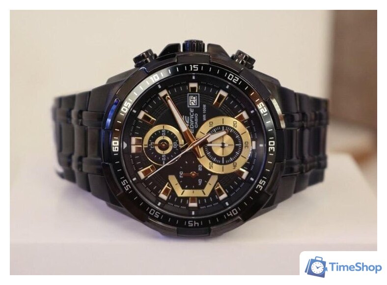 Наручные часы Casio EFR-539BK-1A - Изображение №4 — Интернет-магазин Time-Shop