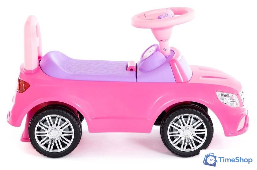 Каталка Полесье SuperCar №3 84491 (розовый) - Изображение №3 — Интернет-магазин Time-Shop