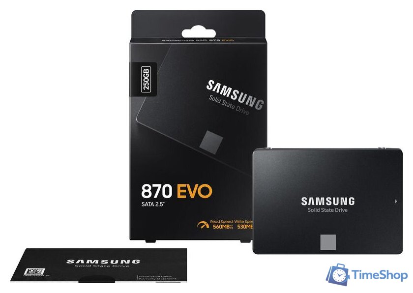 SSD Samsung 870 Evo 250GB MZ-77E250BW - Изображение №13 — Интернет-магазин Time-Shop