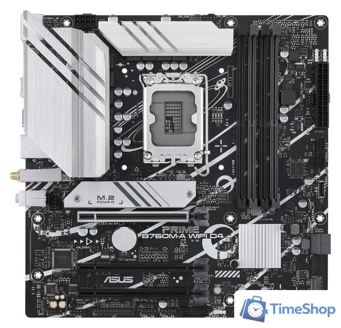 Материнская плата ASUS Prime B760M-A WiFi D4 - Изображение №1 — Интернет-магазин Time-Shop