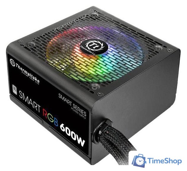 Блок питания Thermaltake Smart RGB 600W (230V) SPR-600AH2NK-2 - Изображение №1 — Интернет-магазин Time-Shop