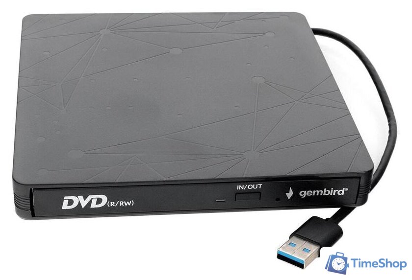 Оптический привод Gembird DVD-USB-03 - Изображение №1 — Интернет-магазин Time-Shop