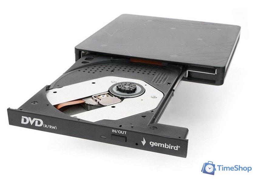 Оптический привод Gembird DVD-USB-03 - Изображение №3 — Интернет-магазин Time-Shop